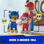 Paw Patrol: Ruedas de rescate, paquete de regalo de figuras de juguete, con 7 figuras de acción coleccionables, juguetes para niños y niñas a partir de 3 años