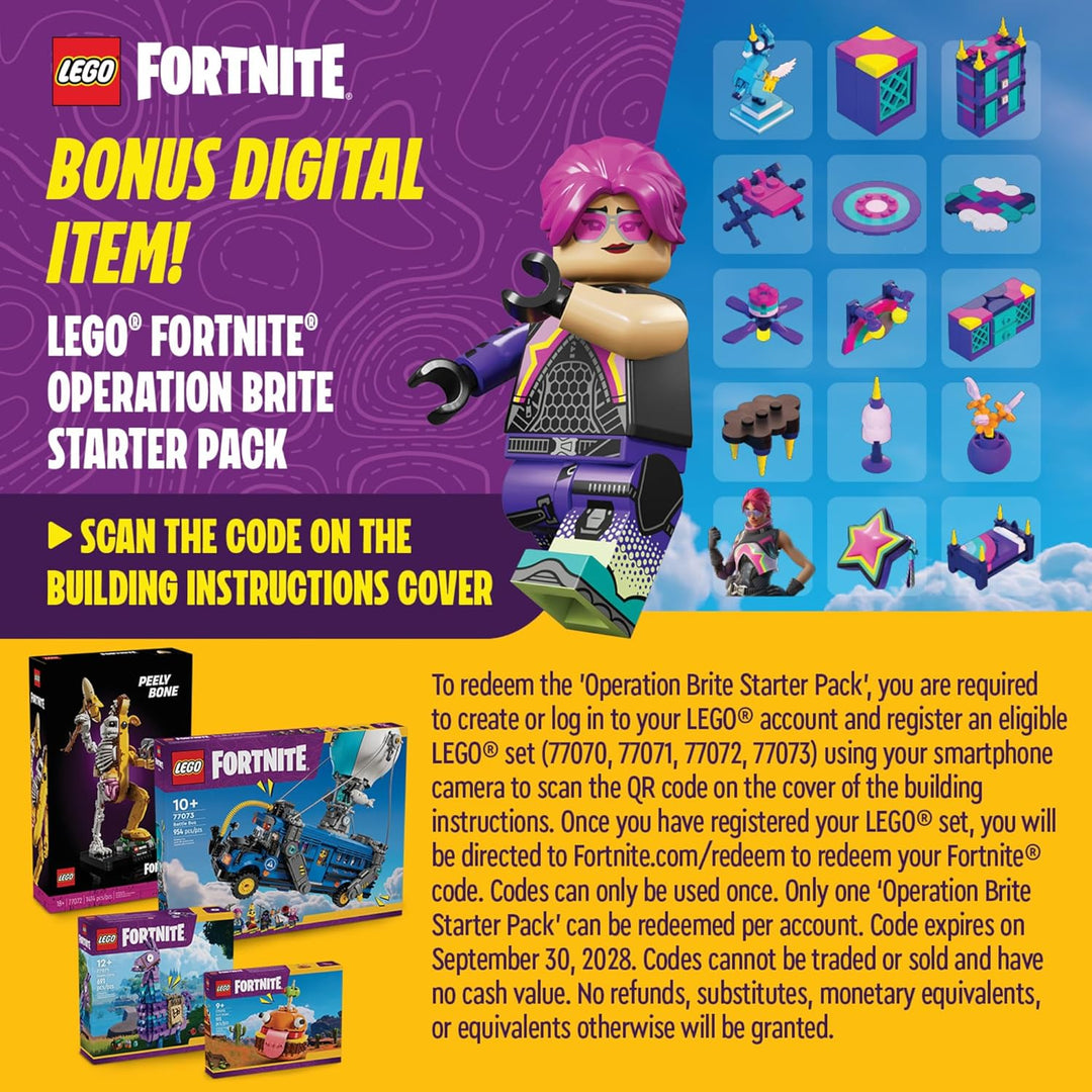 LEGO Fortnite Supply - Juego de construcción de llamas