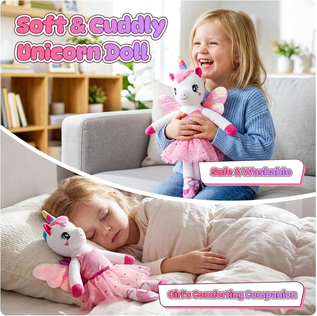 Esjay Juguetes de unicornio para niñas de 4 a 6 años, regalos de re...