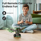 Sillbird Kit de construcción de automóviles robot con control remoto, Verde
