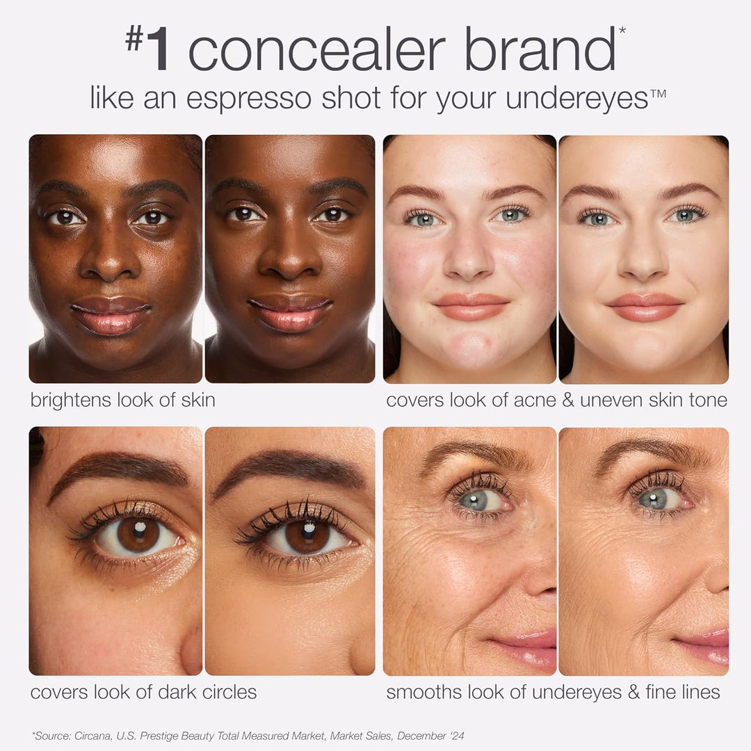 tarte shape tape corrector cremoso \u2013 Cobertura completa, hidra...