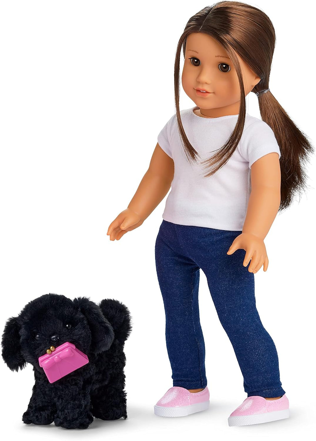 American Girl Truly Me - Muñeca de 18 pulgadas para mascotas Shi-Po...