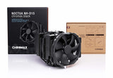 Noctua NH-D15 chromax.Black, Enfriador de CPU de dos torres (140mm,...