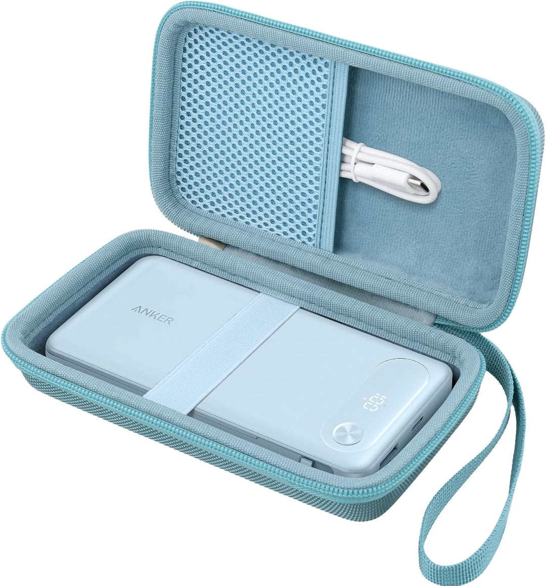 khanka Estuche de viaje para banco de energía Anker, cargador portá...