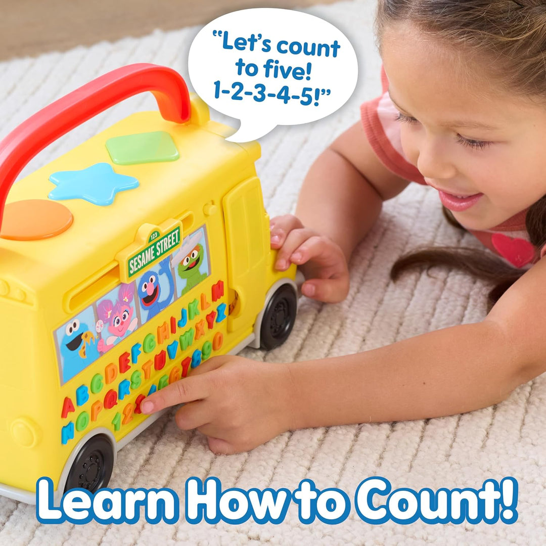 Just Play Sesame Street Elmos Learn Go - Autobús escolar