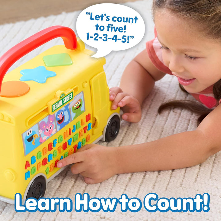Just Play Sesame Street Elmos Learn Go - Autobús escolar