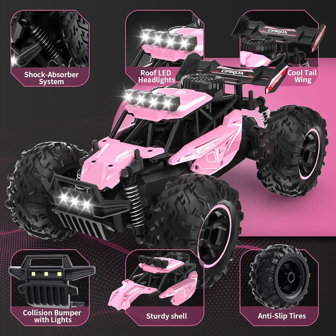 Carox Coche de control remoto, 2.4 GHz 25 KM\/H Coche RC de alta ve...
