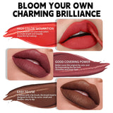 12 Colors Liquid Lipstick Set, Long Lasting Smudge Proof, High Pigm...