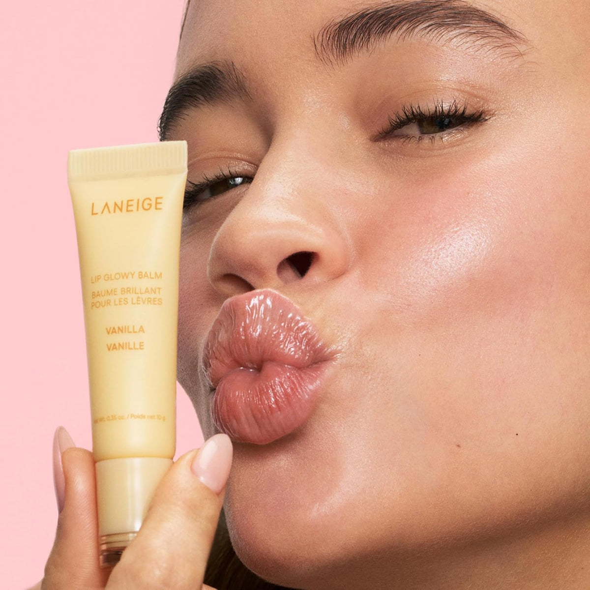 LANEIGE Bálsamo Labial Brillante: Hidratante Labial con Tono Sutil...