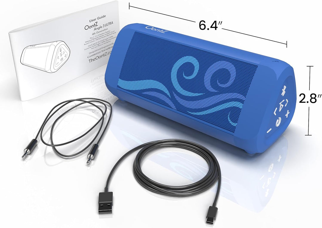OontZ Angle 3 Ultra - Altavoz Bluetooth portátil, 14 vatios, graves...