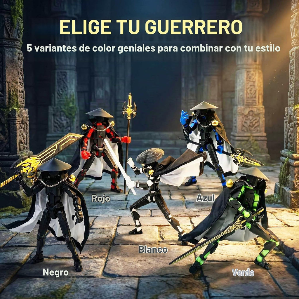 Figura de acción T13, juego de figuras de acción de robot simulado