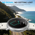 EGQINR Smart Watch para Mujeres y Hombres, Rastreador de Fitness con GPS, 1.32" AMOLED, 5ATM