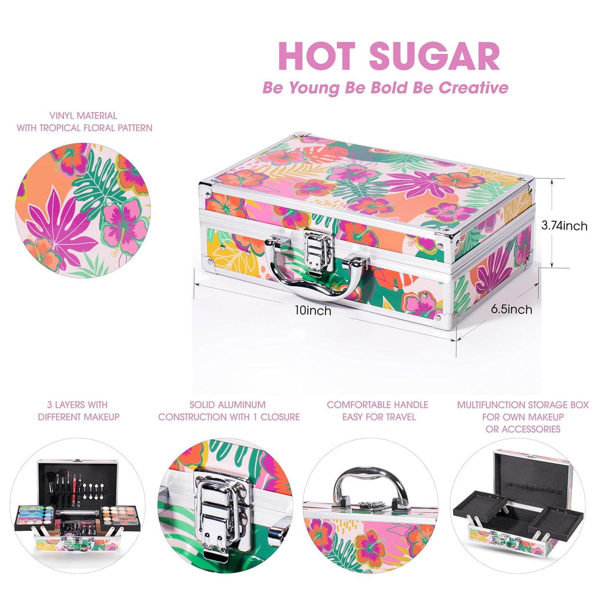 Kit de maquillaje Hot Sugar para mujeres, juego completo, juego de...