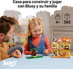 LEGO Bluey: Bluey's Family House - Juguete para niños y niñas de 4 años - El juego de casa incluye 6 personajes populares - Gran idea de regalo de cumpleaños para niños en edad preescolar - 11203