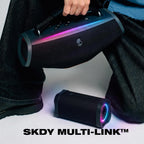 Skullcandy Barrel Mini Altavoz Bluetooth Portátil, IPX7, Batería de 12 horas