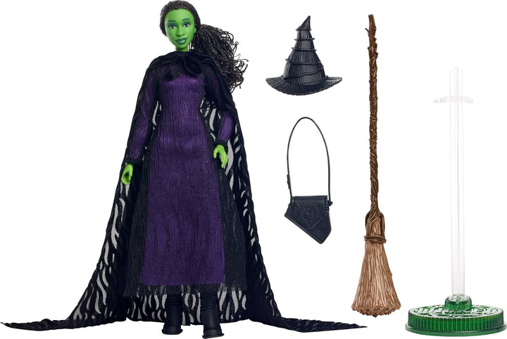 Mattel Universal Wicked Deluxe Elphaba Muñeca de moda &amp; Accesor...