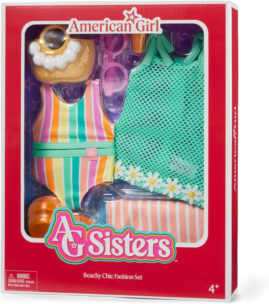 American Girl, Set de Moda Beachy Chic de AG Sisters, Ropa de Muñec...