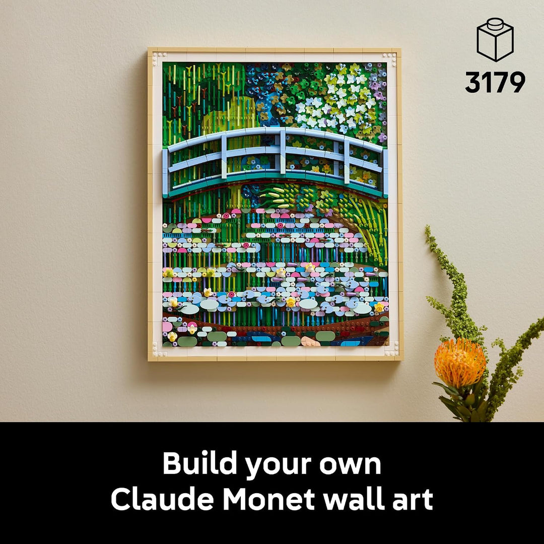 LEGO Art Claude Monet - Puente sobre un estanque de nenúfares - Jue...