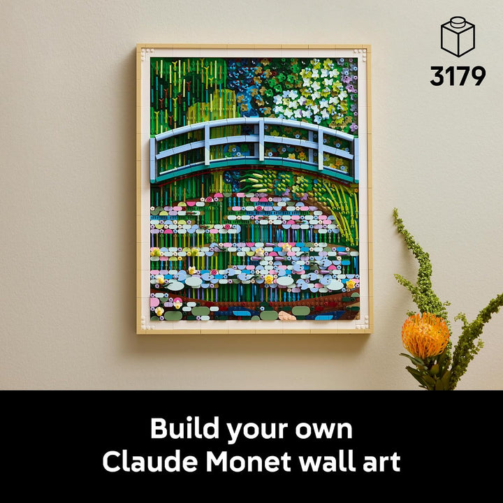 LEGO Art Claude Monet - Puente sobre un estanque de nenúfares - Jue...