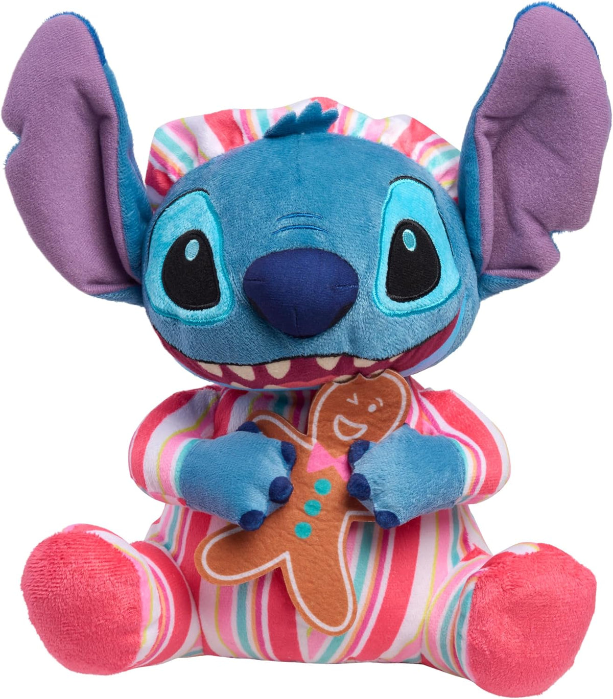 Disney Stitch 10-inch Holiday Feature Plush Stitch Stuffed Animal