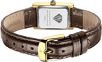 PIERRE RICHARDSON PR1092 Reloj para Mujer - Correa de Cuero, Movimiento de Cuarzo Japonés, Resistente al Agua 5ATM, Cristal de Zafiro Resistente a Arañazos