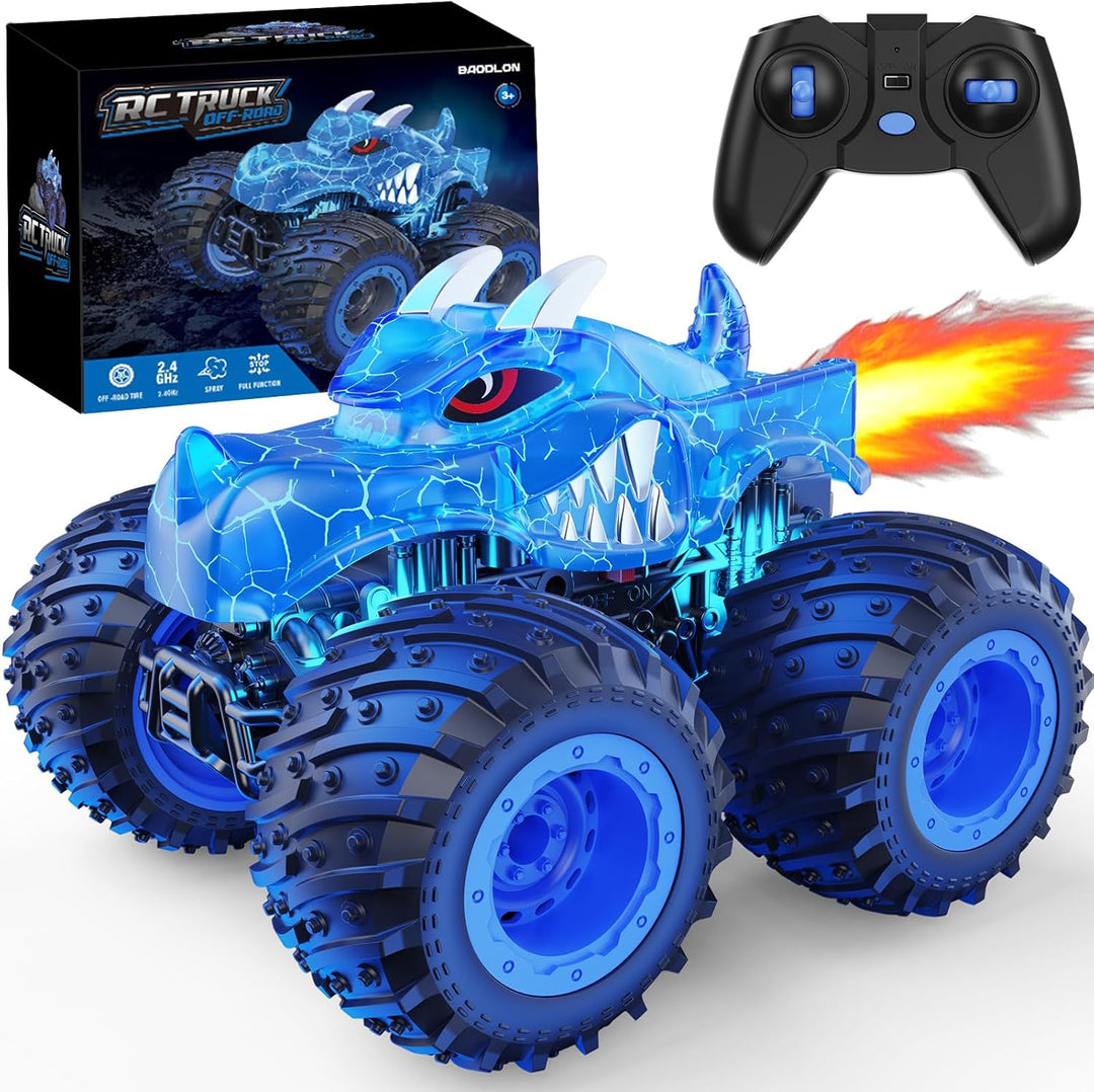 BAODLON Coche Monstruo de Control Remoto, Camiones Monstruo RC de 2...