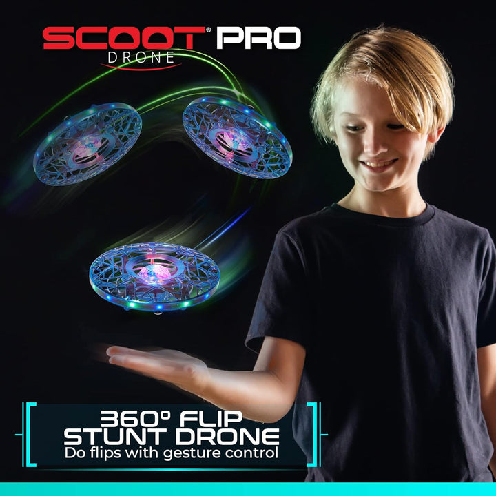 Force1 Scoot Pro - Dron de mano para niños o adultos, mini drones c...
