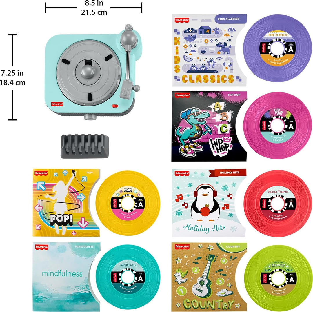 Fisher-Price Juguete musical de lujo Rockin Record Player