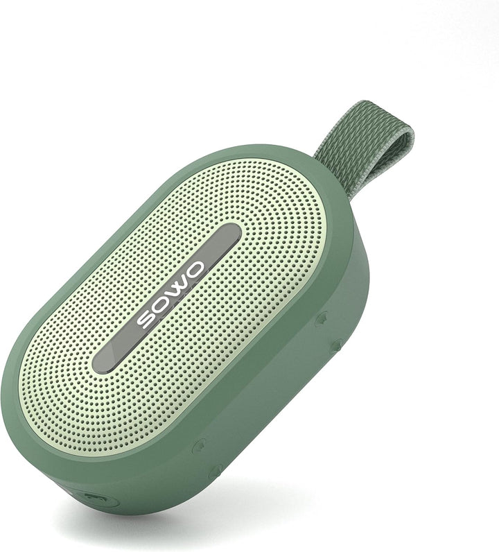 SOWO Altavoz pequeño portátil inalámbrico, altavoz Bluetooth ultra...