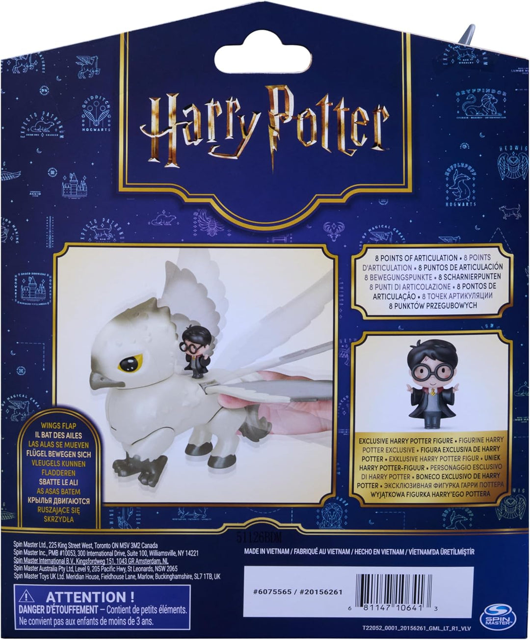 Wizarding World Harry Potter, figura de acción de Buckbeak de lujo...
