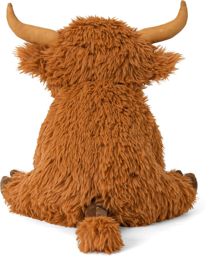 Peluche de vaca de las tierras altas con peso de 5 libras, 40.6 cm...