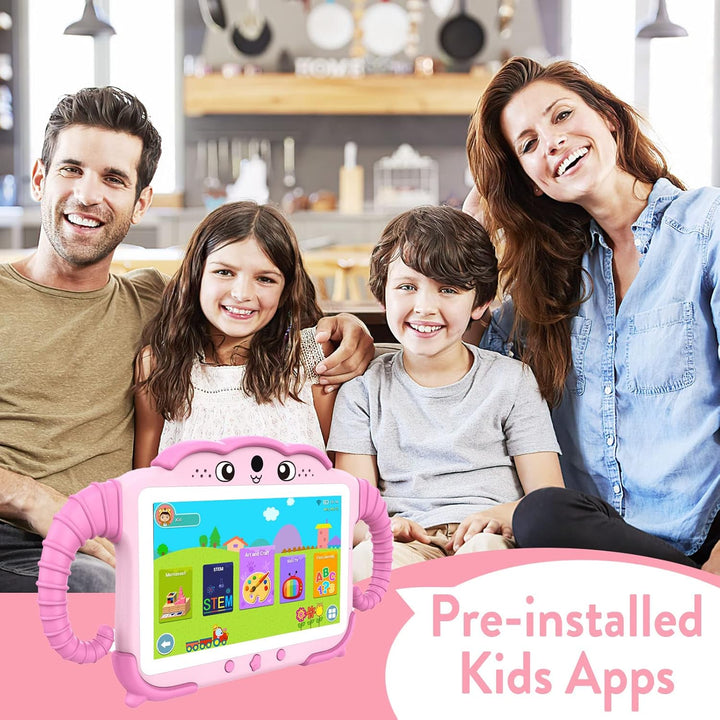 Tableta para niños de 7 pulgadas para niños de 3 a 7 años, tabletas...