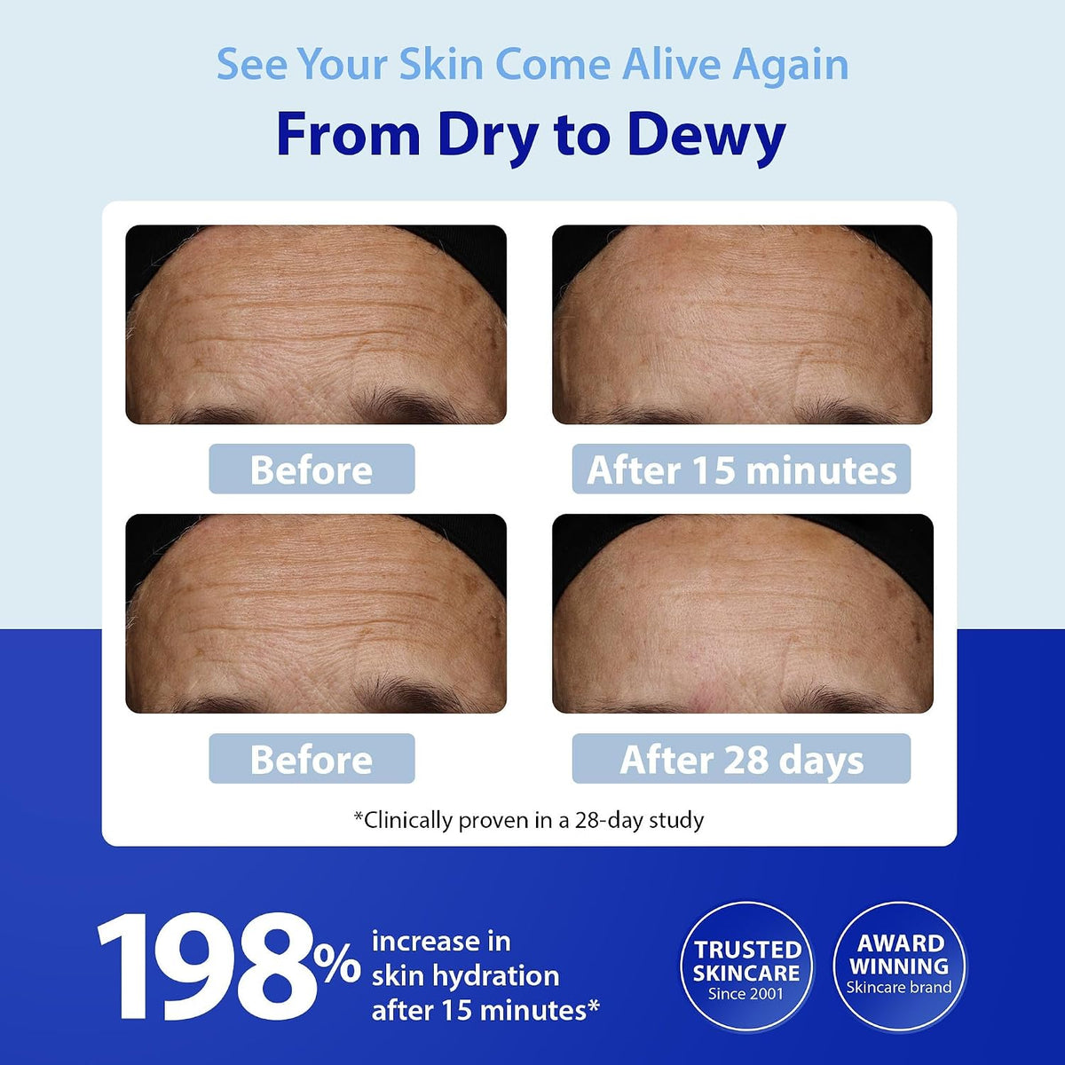 Dr. Denese SkinScience HydroShield - Suero facial ultra hidratante...