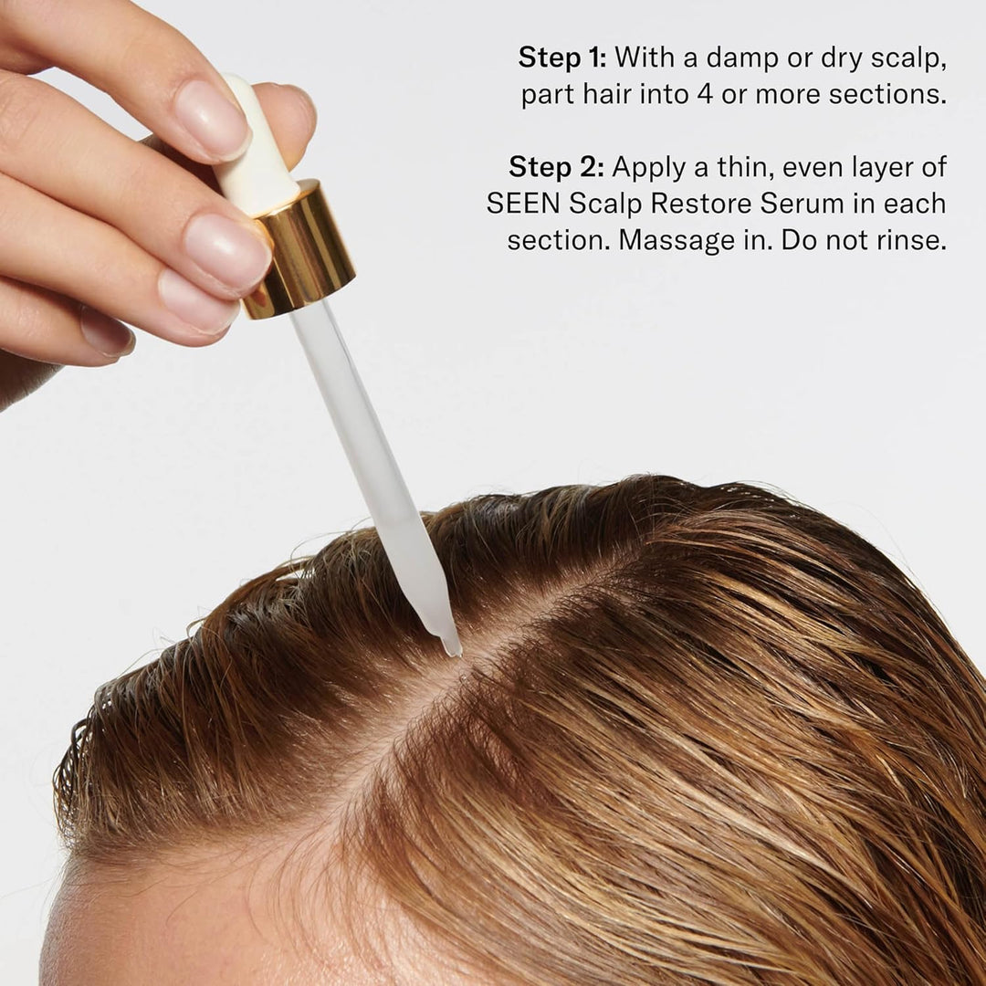 SEEN Restore Scalp Serum, sin fragancia, clínicamente probado, suer...