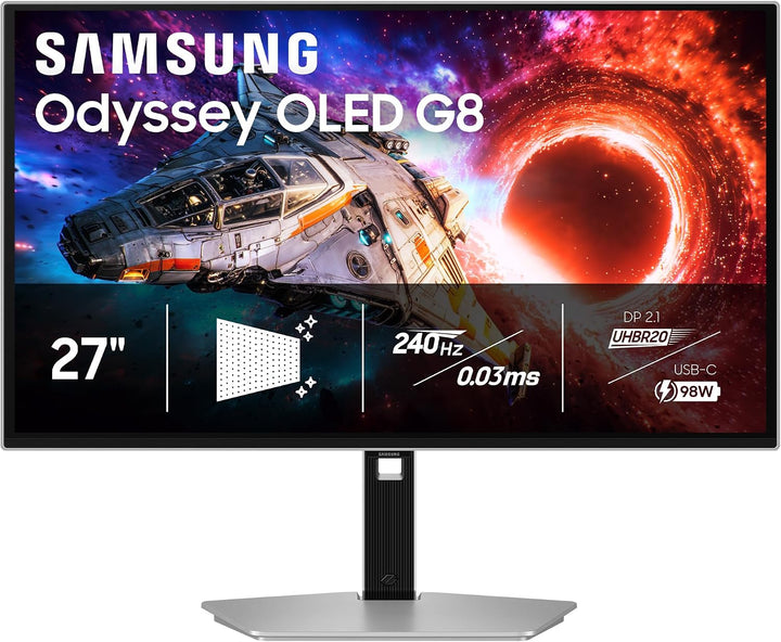 Samsung Odyssey OLED G8 (G80SH) Monitor para juegos de 27 pulgadas,...