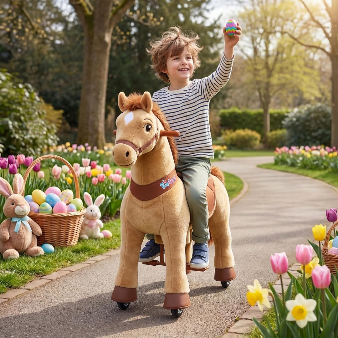 PonyCycle - Caballo para montar, juguetes para montar a caballo, ca...