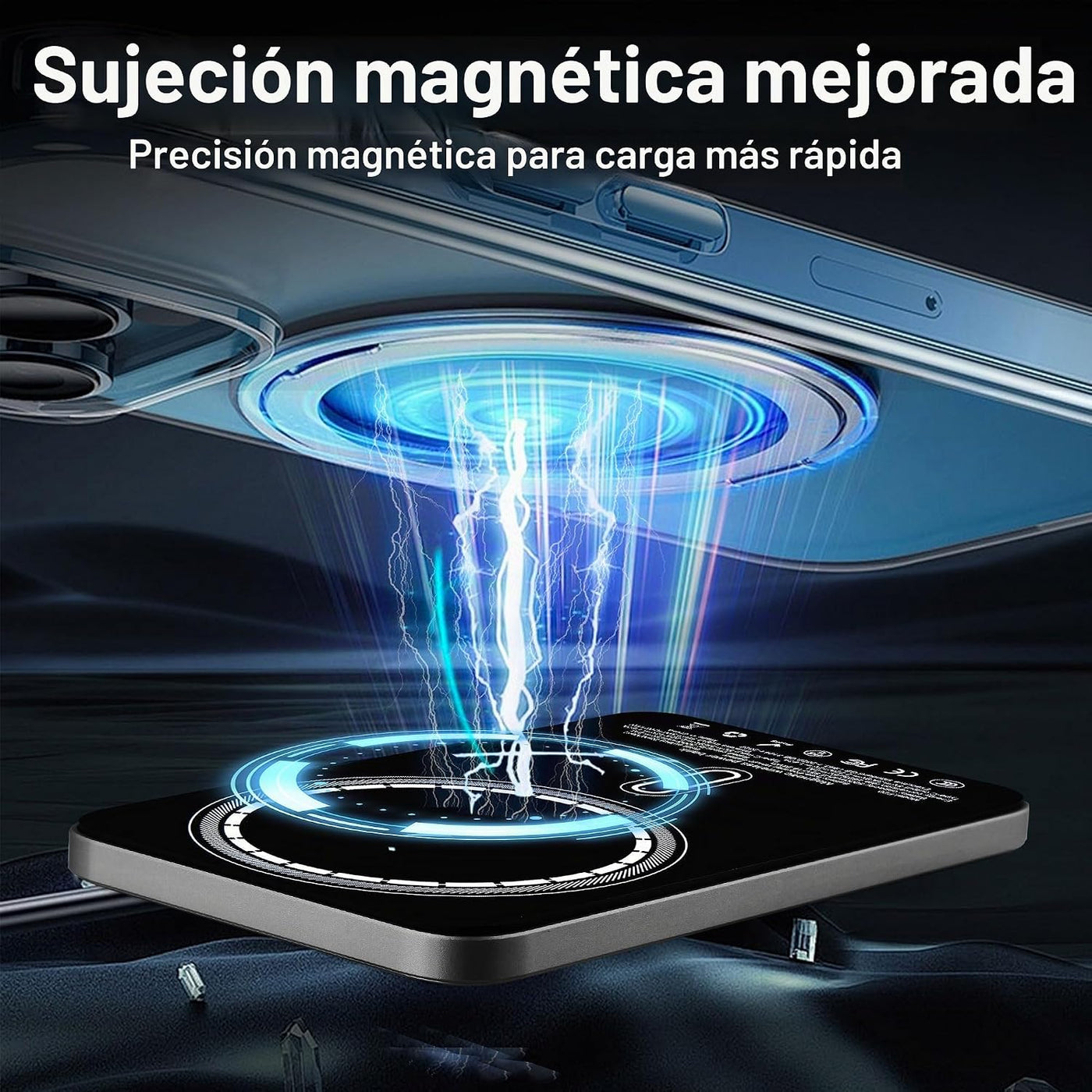 VONUV Cargador portátil magnético de 5000 mAh, cargador portátil in...