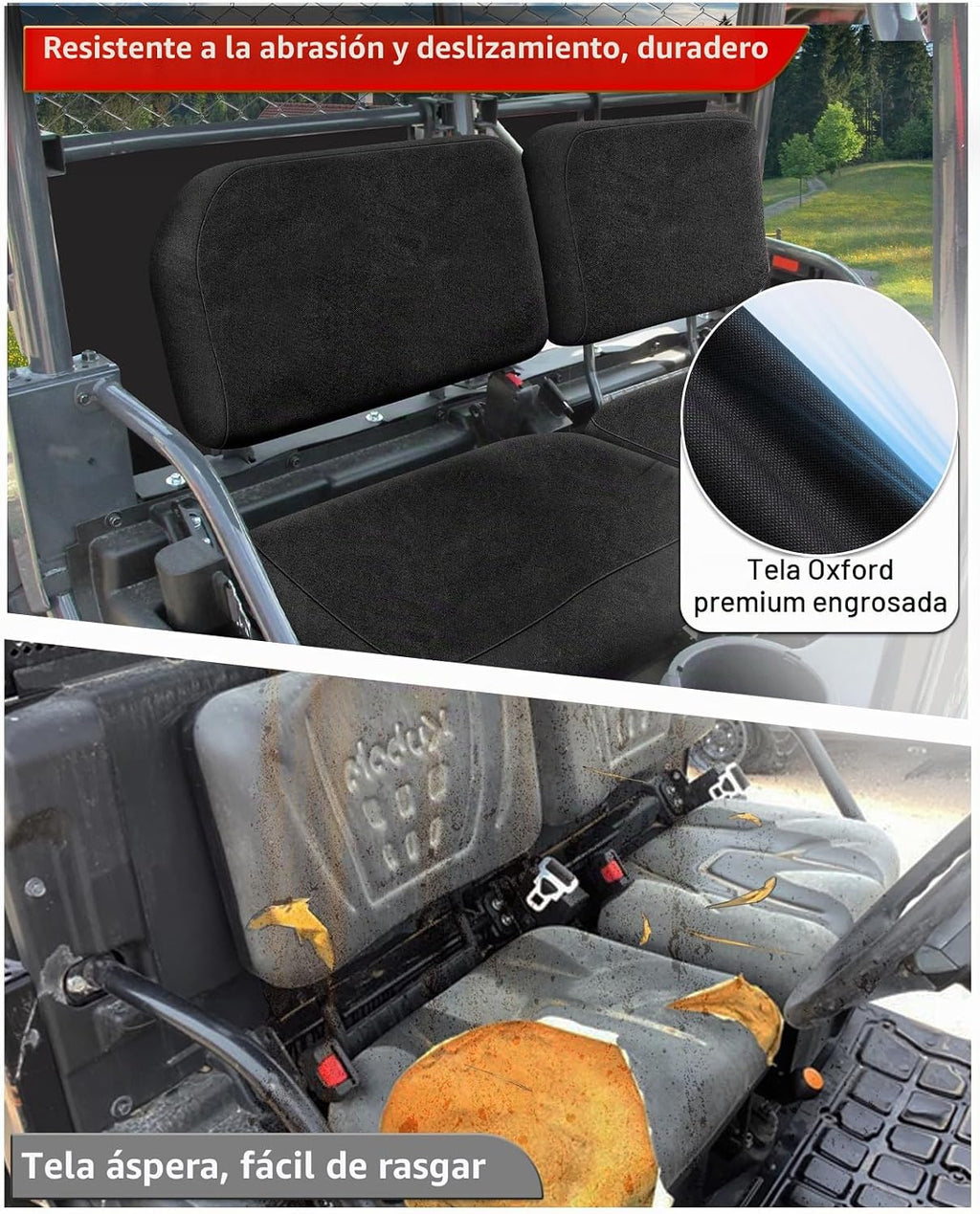 StarknightMT RTV - Fundas de asiento resistentes a los arañazos