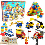 Klobroz Juego de bloques de construcción para niños pequeños de 3 a 5 años