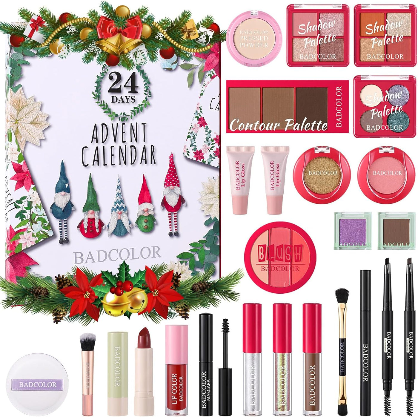 Calendario de Adviento de Maquillaje 2025, Calendario de Cuenta Reg...