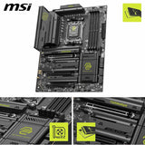 Placa base MSI MAG X870E Tomahawk WiFi, ATX - Compatible con proces...