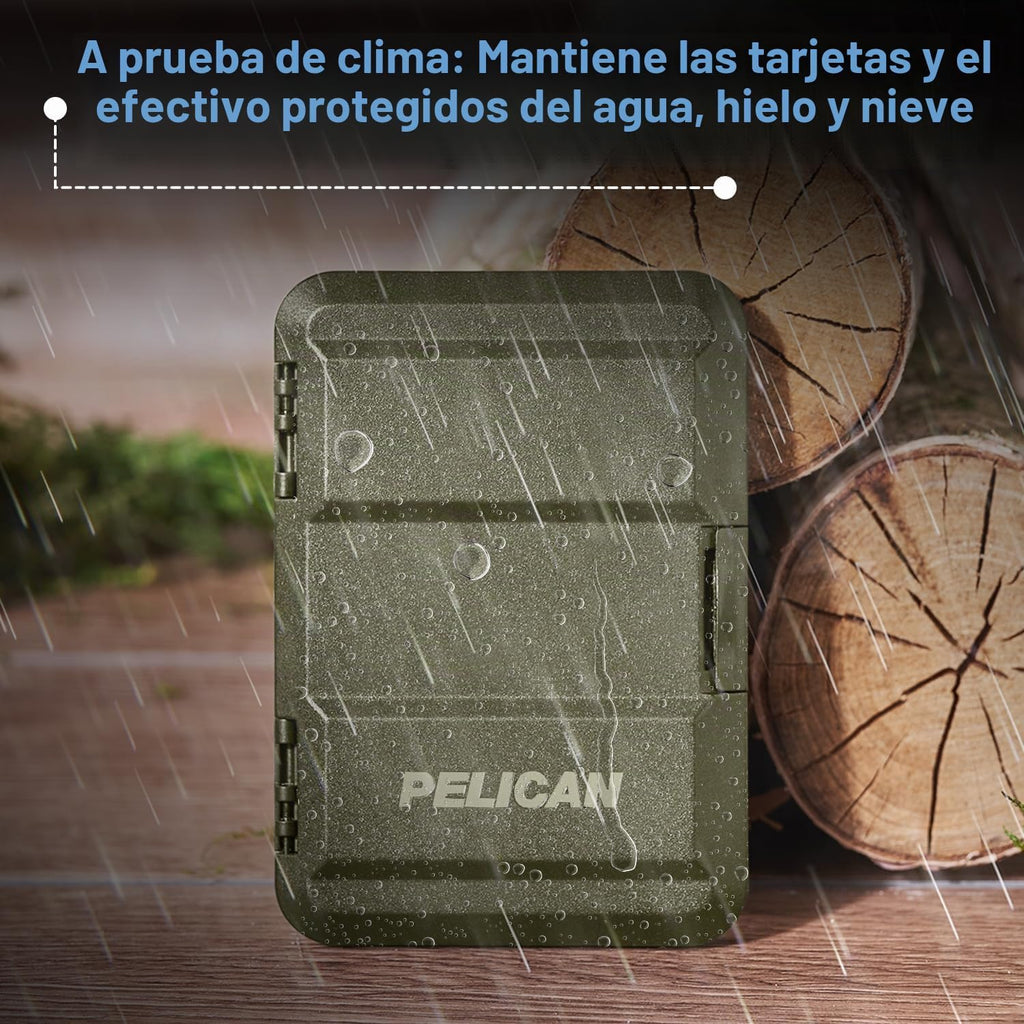 Pelican MagSafe Wallet para iPhone - Cartera magnética delgada para