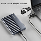 Disco duro externo de 1 TB, USB 3.0 para PC, Mac, computadora de escritorio, portátil, teléfono inteligente, PS4, Xbox