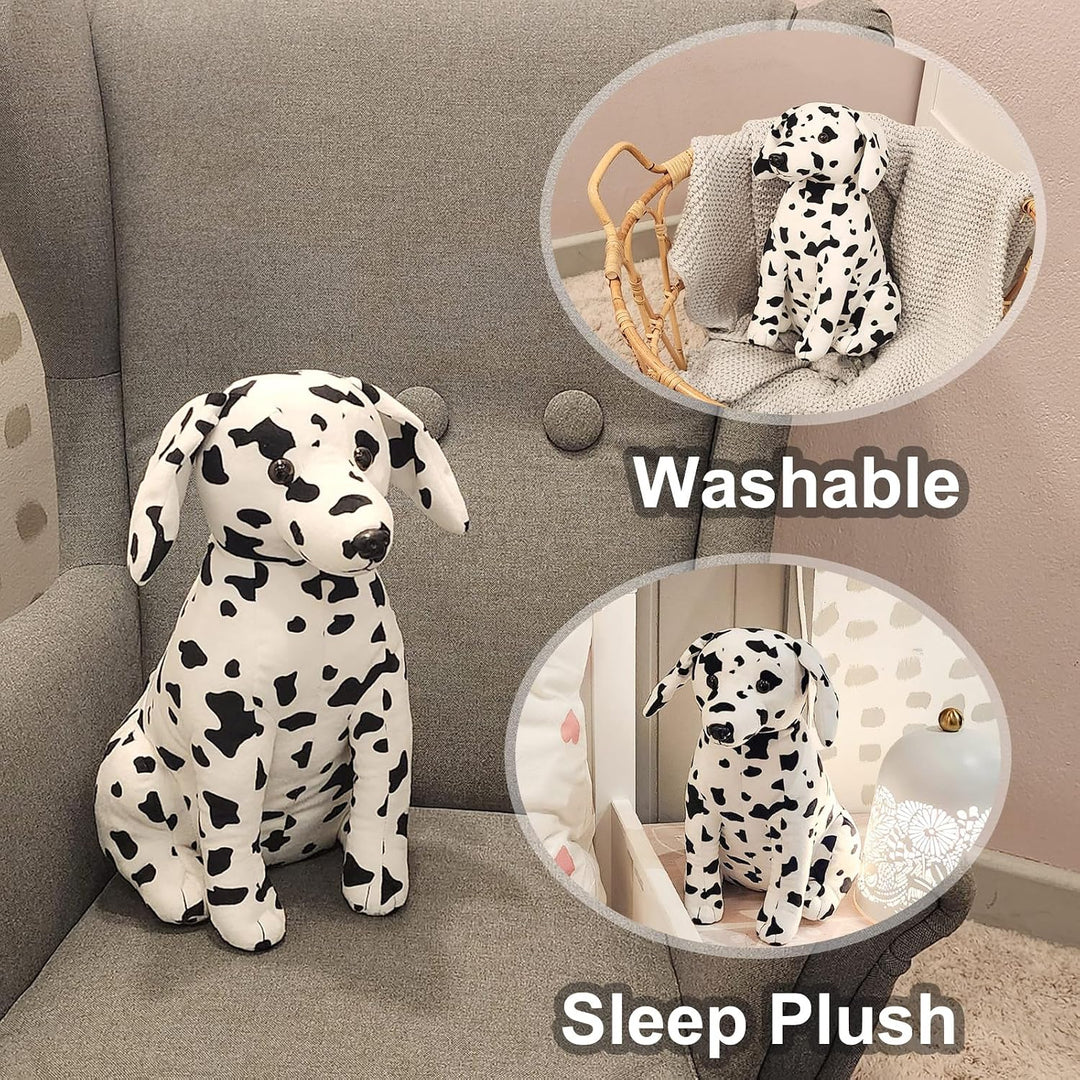 WEIGEDU Animales de Peluche Dálmata, Dálmata de Peluche, Juguetes d...