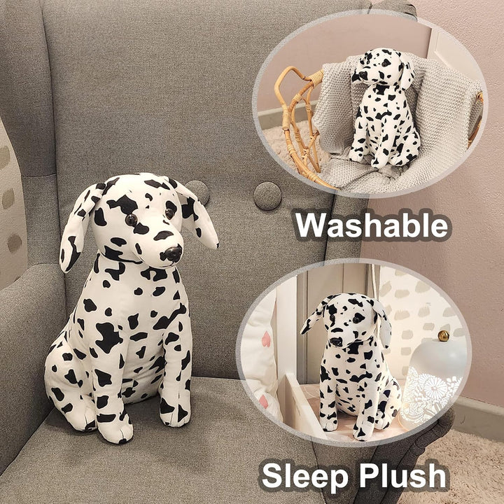 WEIGEDU Animales de Peluche Dálmata, Dálmata de Peluche, Juguetes d...