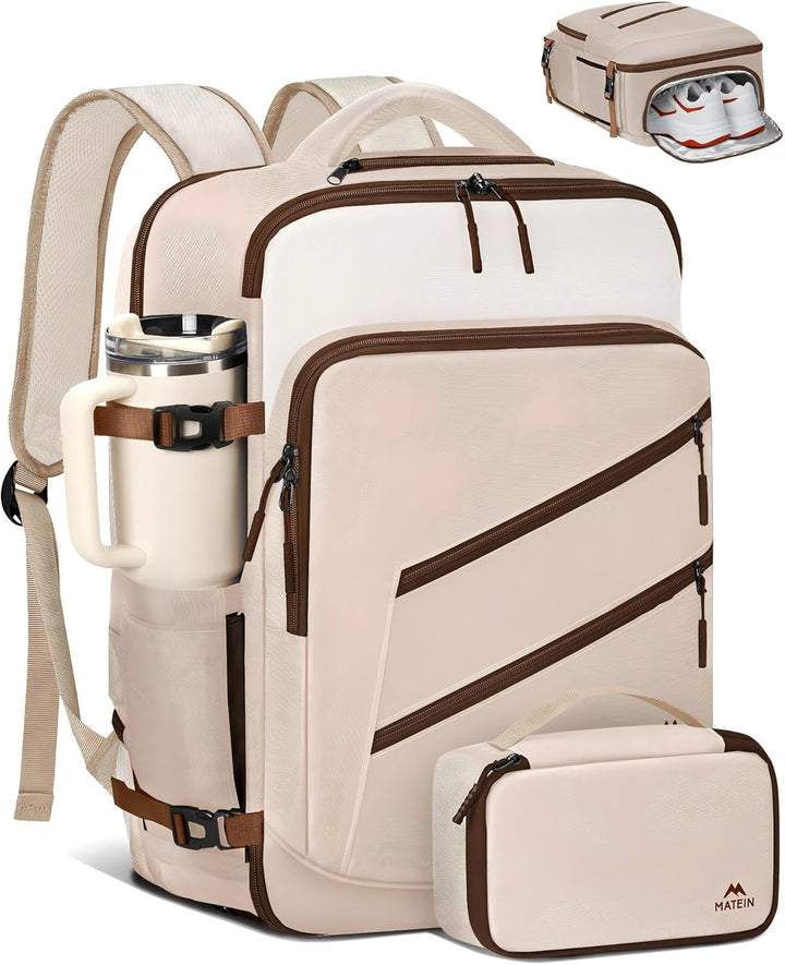 MATEIN Mochila de viaje para mujer, bolsa de transporte ligera para...