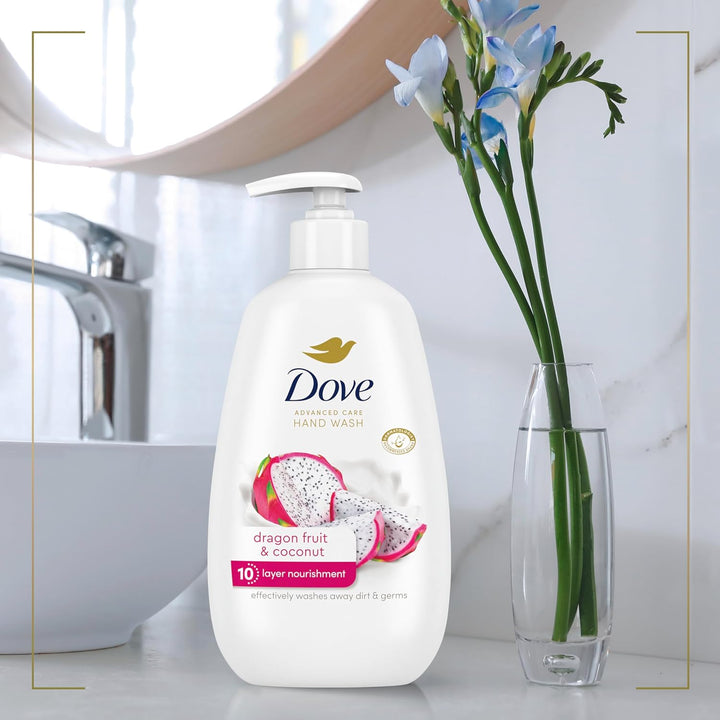 Dove Advanced Care - Lavar a mano, 4 unidades para lavar eficazment...