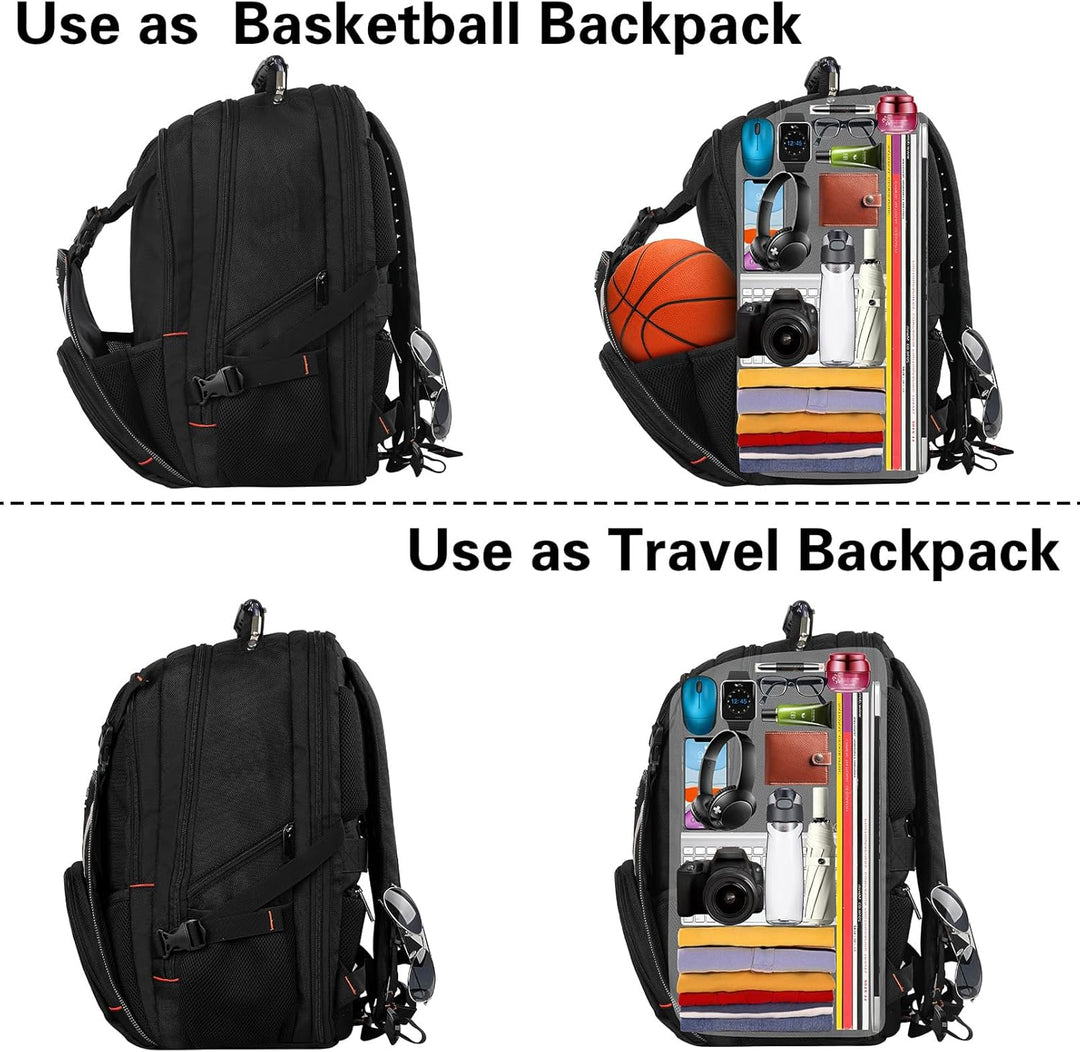 Mochila de viaje para laptop, mochila extragrande para hombres y mu...