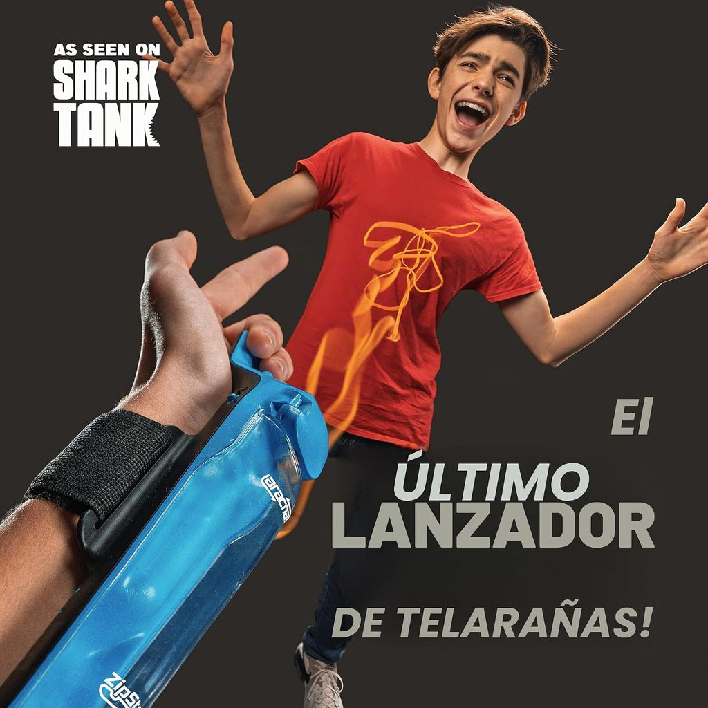 ZipString Aracna - Lanzador de cuerda que brilla en la oscuridad