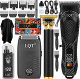 LQT Cortapelos para hombres con pantalla LED de alimentación, kit d...